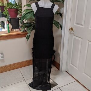 Kiind of Women's Maxi Dress with Mini Lining Sz S